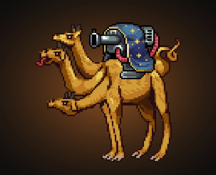Trihorn, boss of World 3: Scorhaar